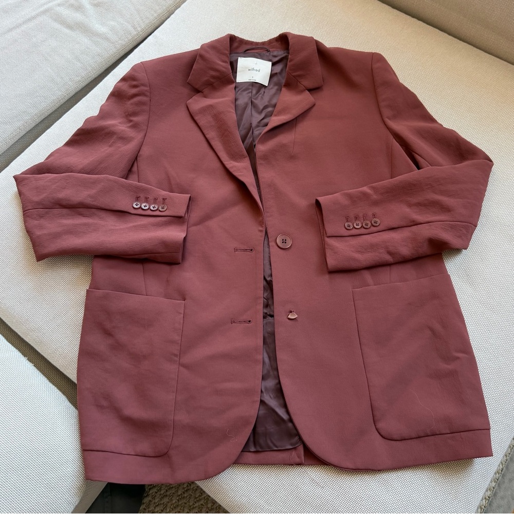 Aritzia Wilfred Clay Blazer